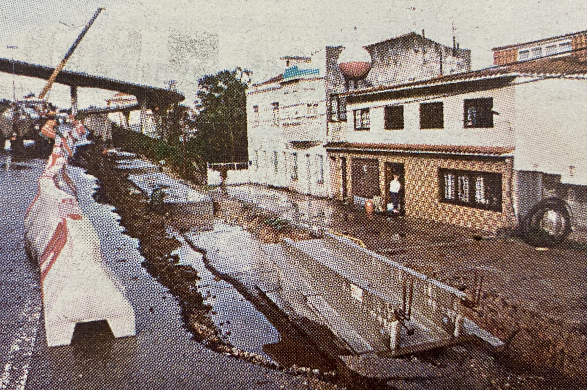 Casas inundadas As Xubias 1999