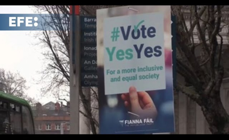 Irlanda celebra dos referéndums para cambiar la definición de familia y el papel de la mujer