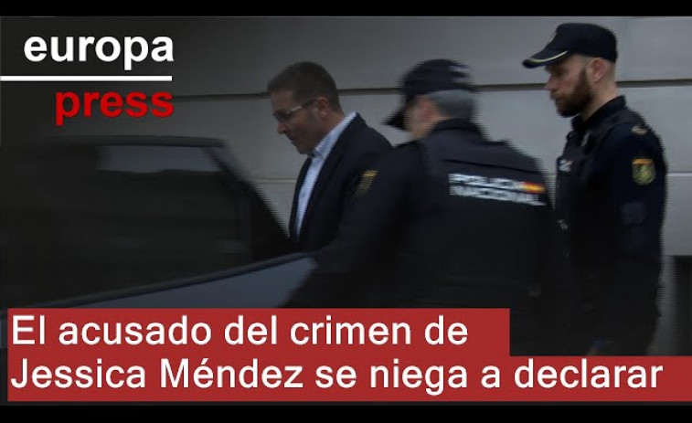 El acusado del crimen de Jessica Méndez se niega a declarar