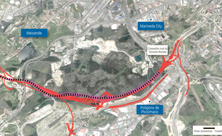 El Gobierno adjudica la redacción del proyecto para la Cuarta Ronda de A Coruña