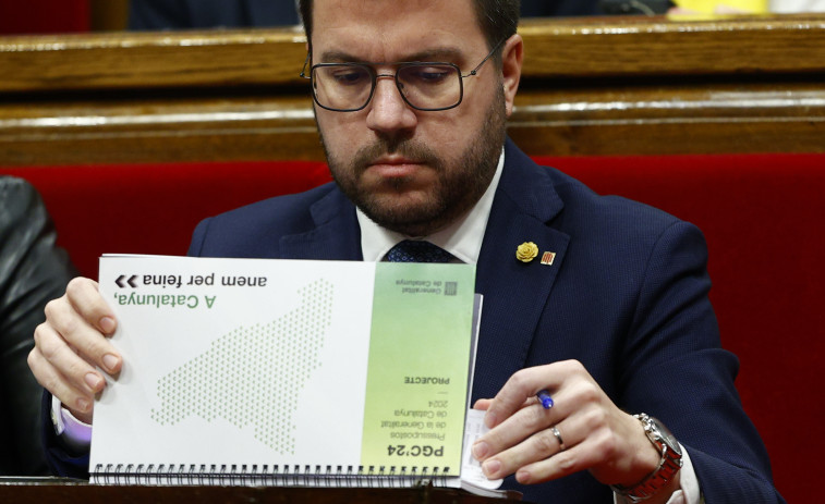 El Parlament catalán tumba los presupuestos de Aragonés y pone en peligro la legislatura