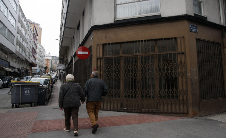 La Sagrada Familia es el barrio con más locales comerciales vacíos de A Coruña