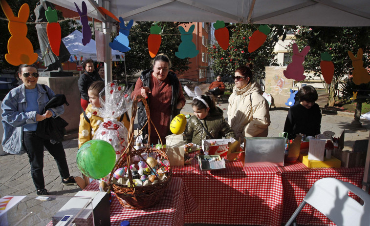 Huevos decorados, talleres, roscones y churros para celebrar la Pascua en Os Mallos