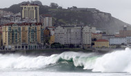 Alerta amarilla en toda la costa gallega este viernes por oleaje