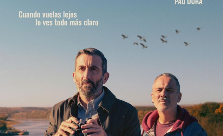 La comedia española 'Pájaros', protagonizada por Javier Gutiérrez y Luis Zahera, llega este viernes a los cines