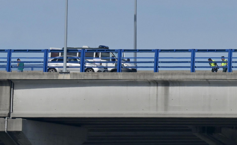 Fallece un motorista de unos 35 años en la Tercera Ronda de A Coruña