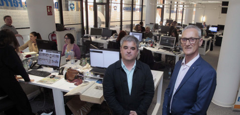 Rubén Ventureira asume la dirección de El Ideal Gallego y Andrés Ríos, nuevo director de Relaciones Institucionales de Editorial La Capital