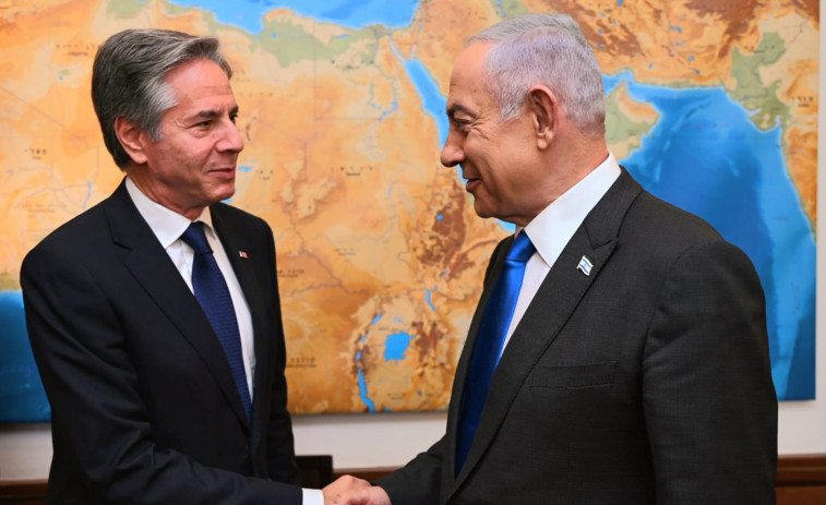 Netanyahu dice a Blinken que no aceptará un acuerdo con Hamás que incluya el fin de la guerra