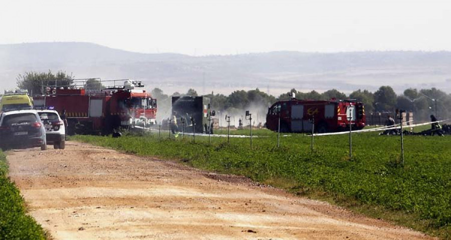 Muere el piloto de un eurofighter al estrellarse tras el desfile del 12 de octubre