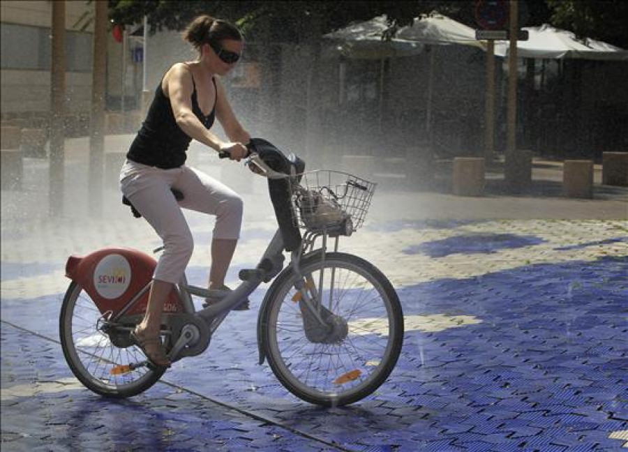 El consumo de electricidad sube moderadamente durante la ola de calor