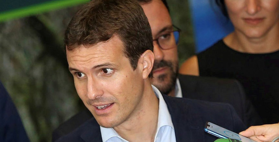 Casado declara en Arteixo que el Gobierno no es capaz de poner freno a la deriva de sus socios