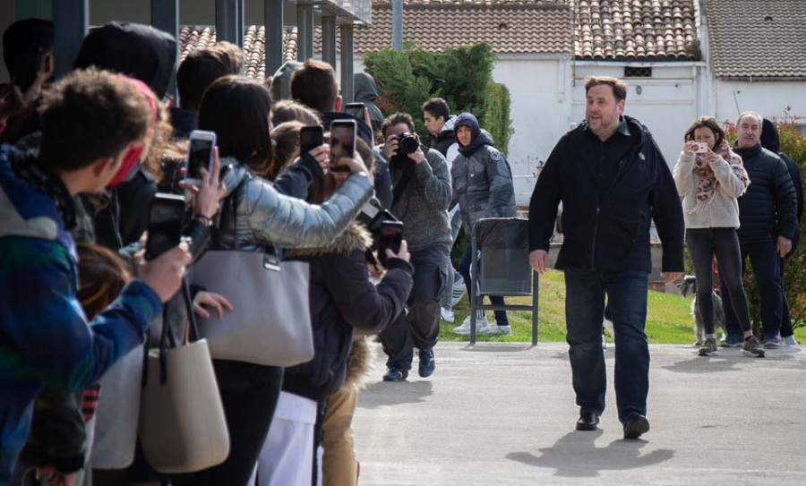 La Fiscalía se opone a que Junqueras mantenga el permiso para salir de la cárcel para ir a trabajar