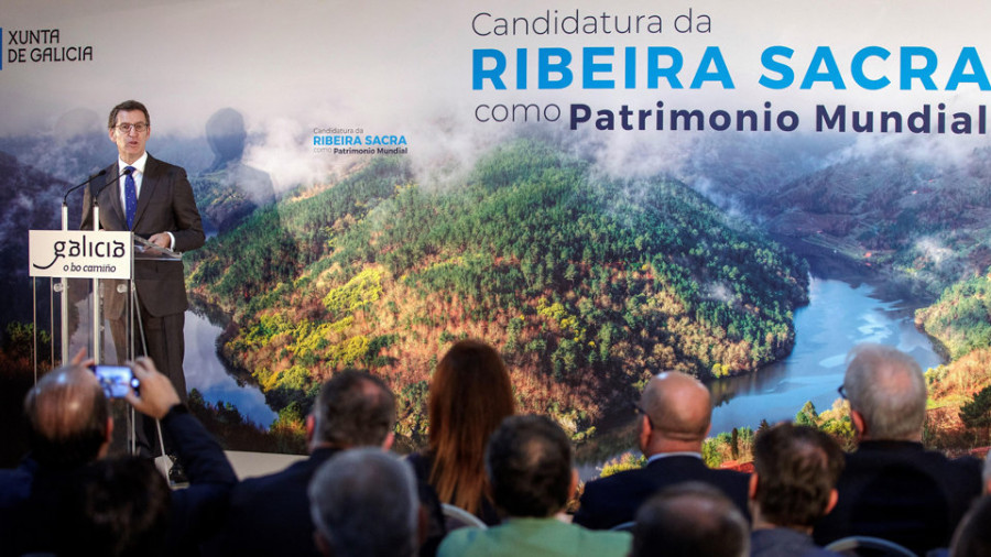 La Xunta pondrá en marcha el próximo año el Plan Ribeira Sacra