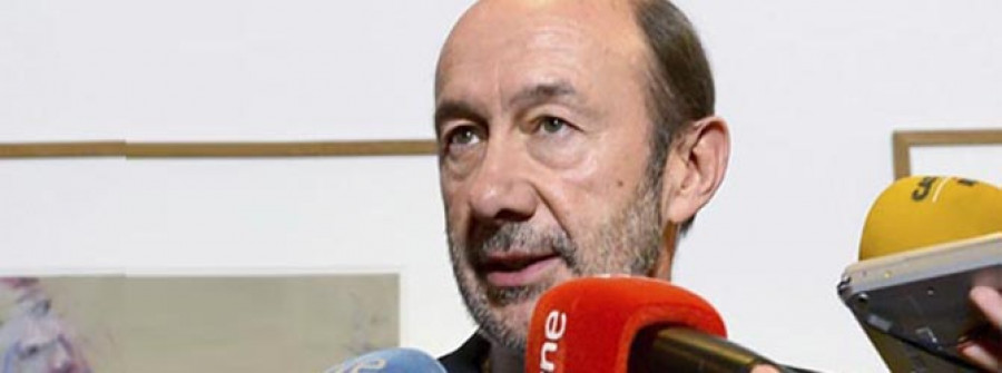 Rubalcaba hace pública una declaración institucional sobre el caso Bárcenas