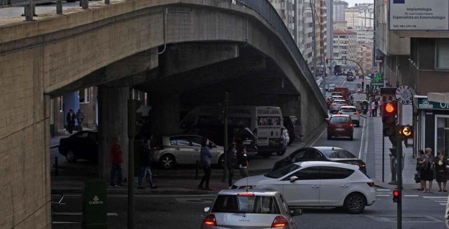 El Consistorio derribará el viaducto de la ronda de Nelle el año próximo