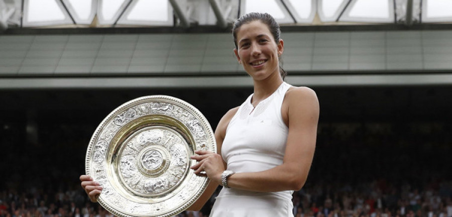 Garbiñe Muguruza reinó