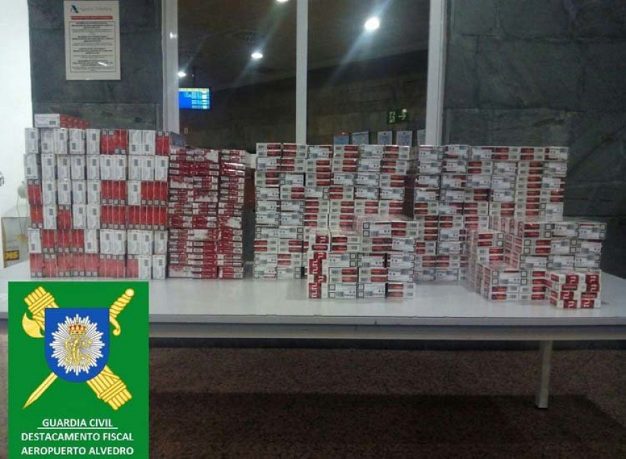Decomisan 410 cajetillas de tabaco en un mercado abandonado de A Coruña