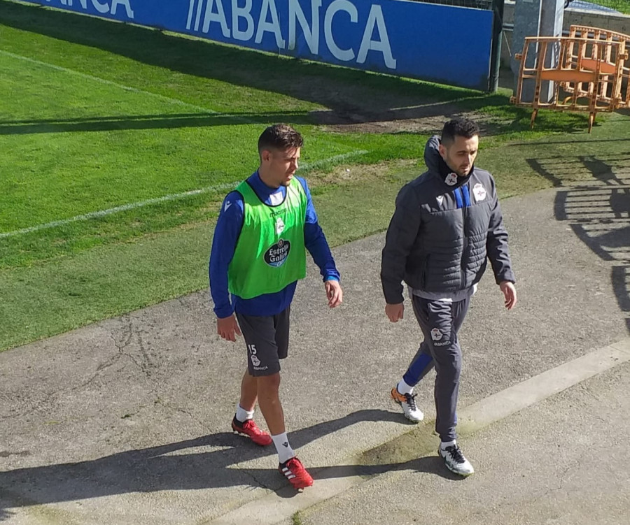 Montero se retira del entrenamiento con un fuerte golpe en la pierna izquierda