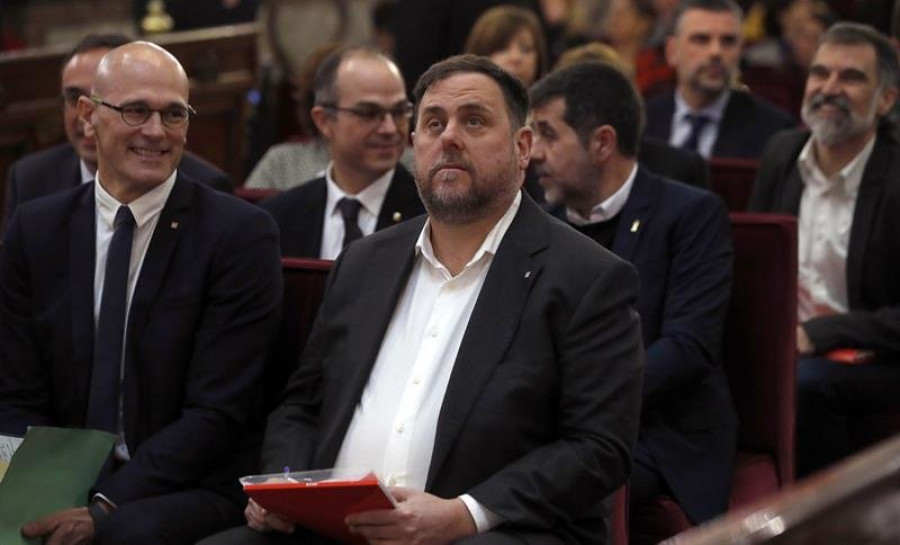 Junqueras pide no parar las negociaciones con el PSOE aunque él esté en prisión