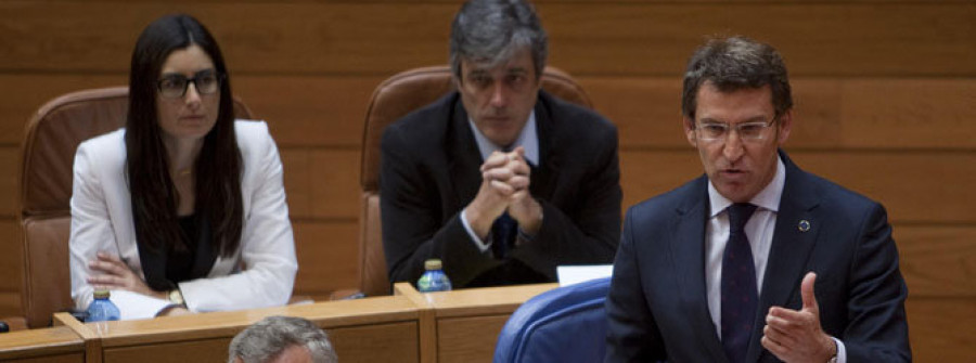 Rueda, Barreiro y Puy animan a Feijóo a que repita como candidato a la Xunta