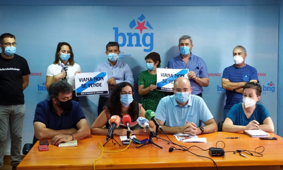El BNG acusa a Feijóo de dar el “beneplácito” a las “prácticas caciquiles” de Manuel Baltar