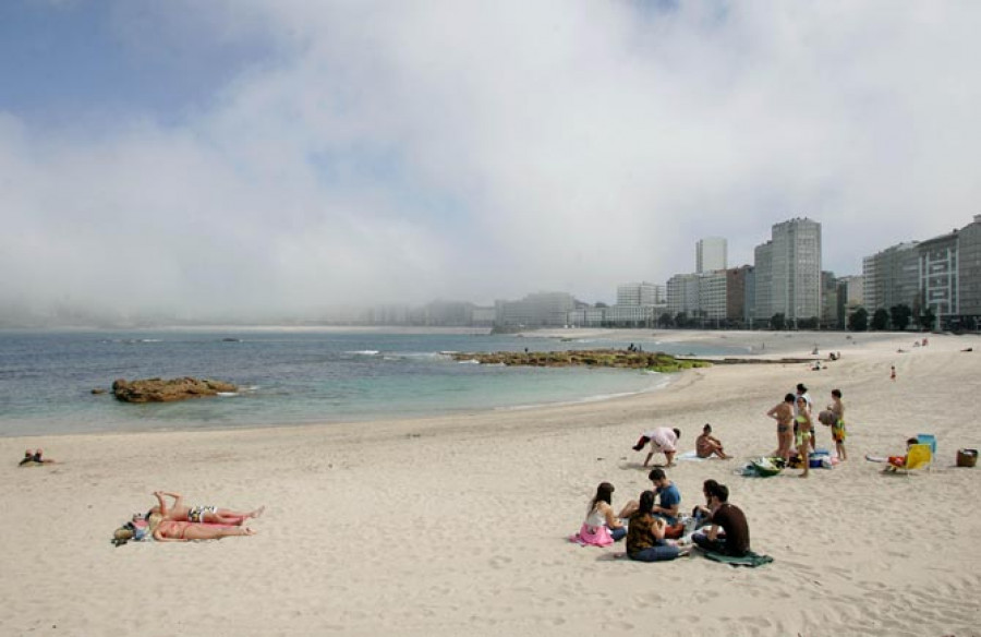 Galicia vivirá este jueves una situación intermedia entre el anticiclón y una baja