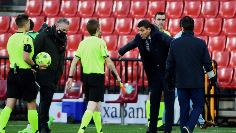 Javi Gracia: “Creo que todos los jugadores van a seguir”