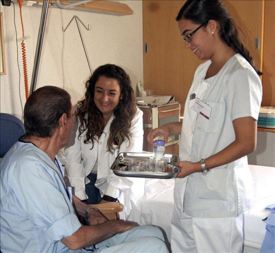 Huelga de estudiantes de Medicina en Santiago