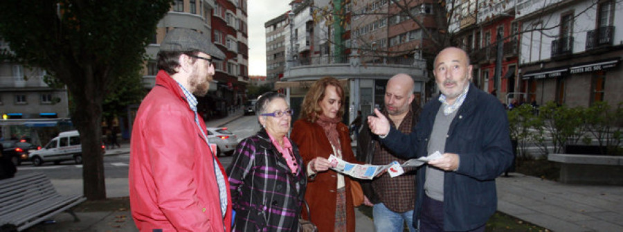 Javier Losada lleva a Monte Alto la campaña socialista