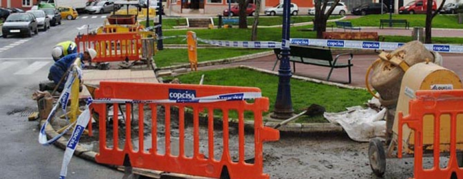 Culleredo finaliza el plan de mejoras de las aceras en los núcleos urbanos