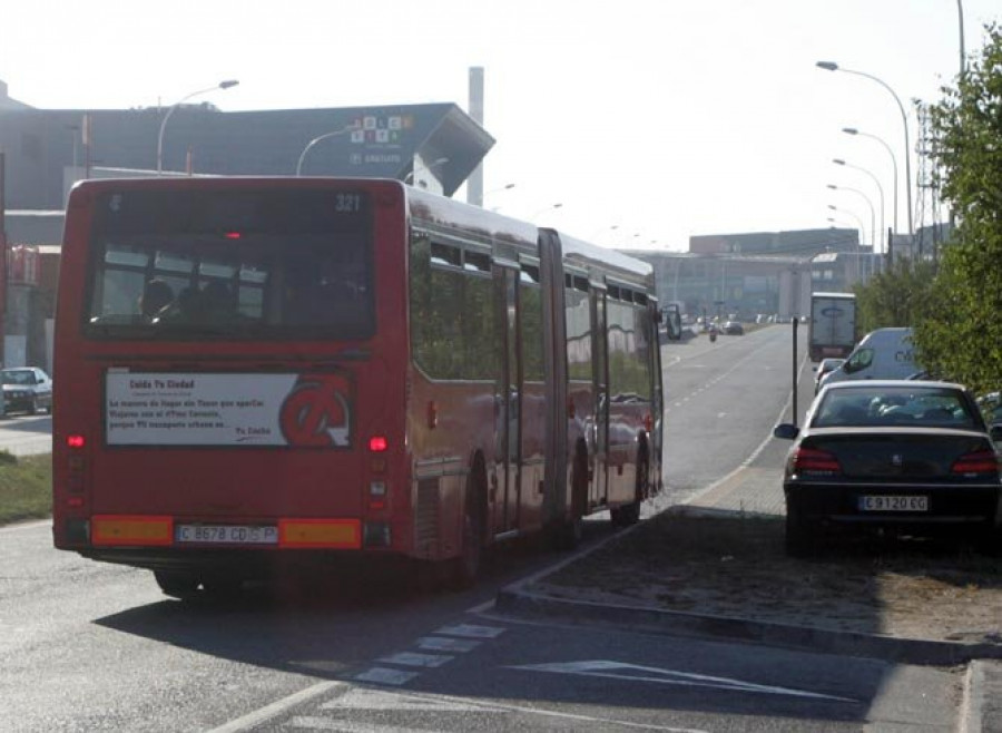 Nuevo desvío en la línea 11 del autobús urbano que une Monte Alto y Marineda City