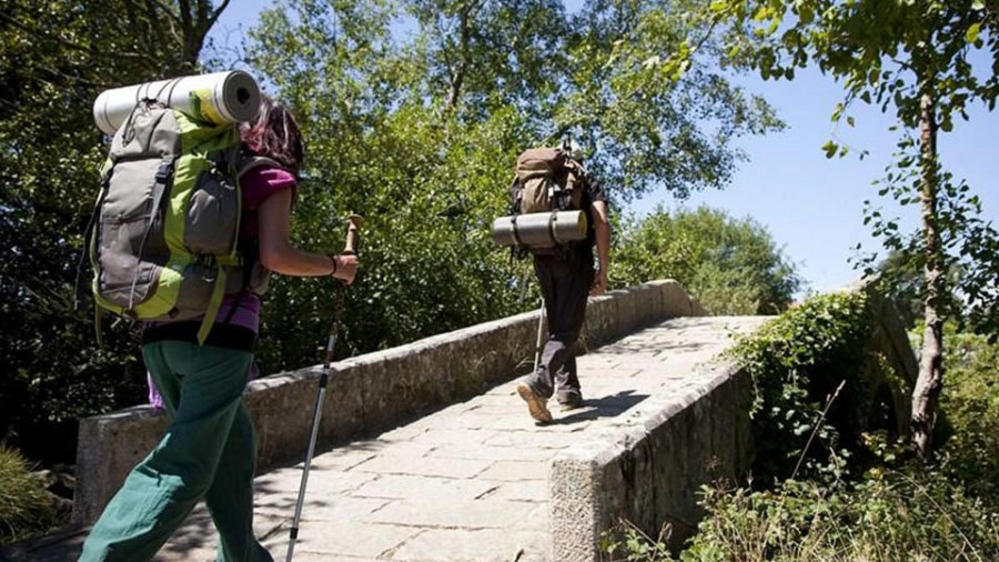 Una joven policía: la peregrina 200.000 del 2019