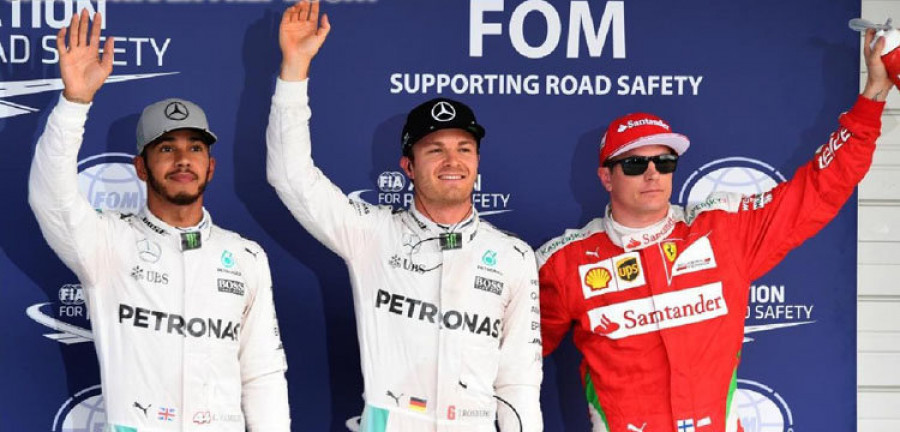Nico Rosberg firma su tercera pole consecutiva en el circuito de Suzuka