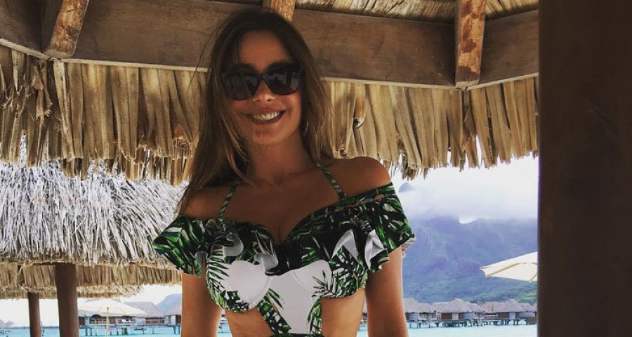 Sofía Vergara luce un bañador de 230 euros en sus vacaciones