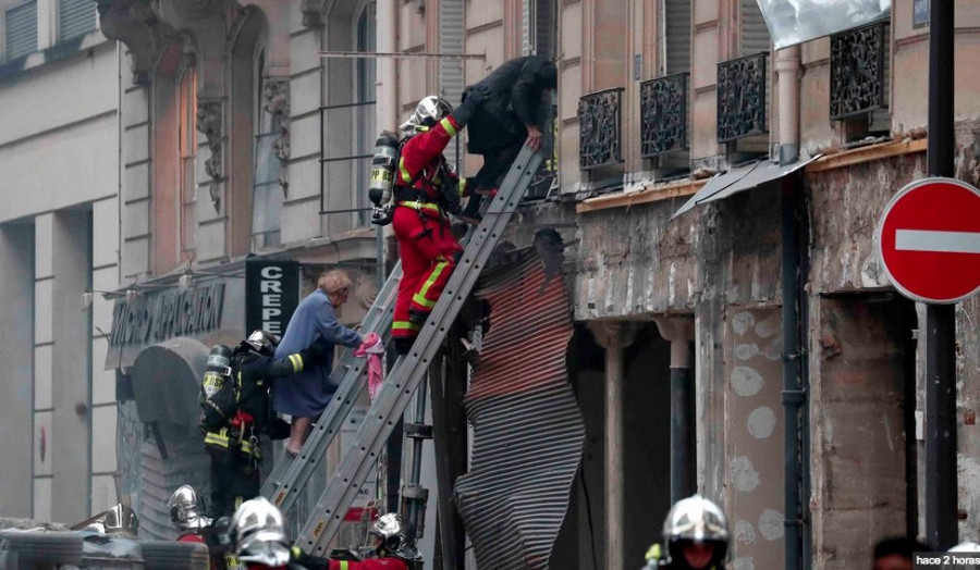 Explosión París: 12 heridos graves, de ellos 5 en estado crítico