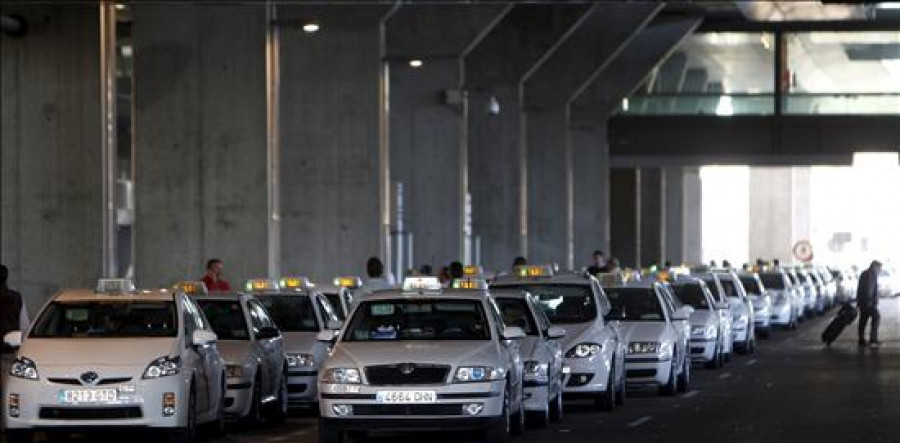 Los sindicatos anuncian una huelga nacional de taxistas el 1 de agosto