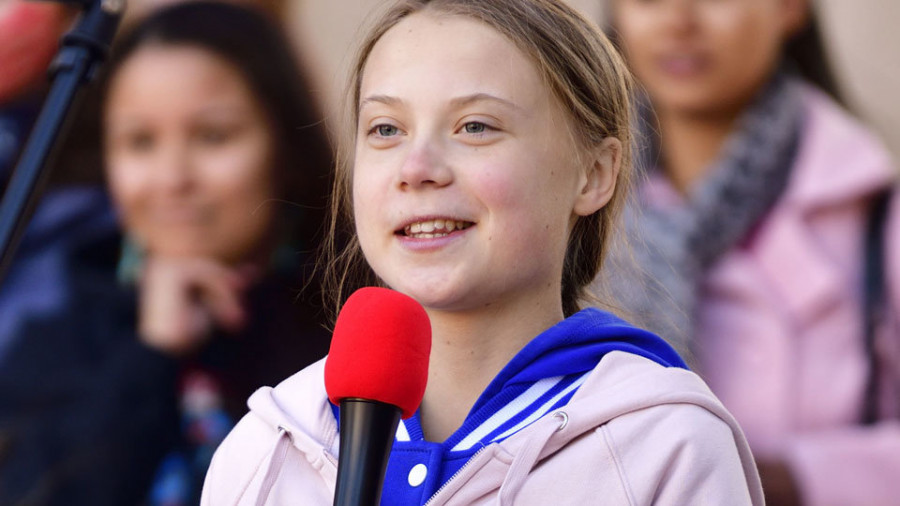 Greta Thunberg llega a Madrid tras un viaje en tren de 10 horas desde Lisboa