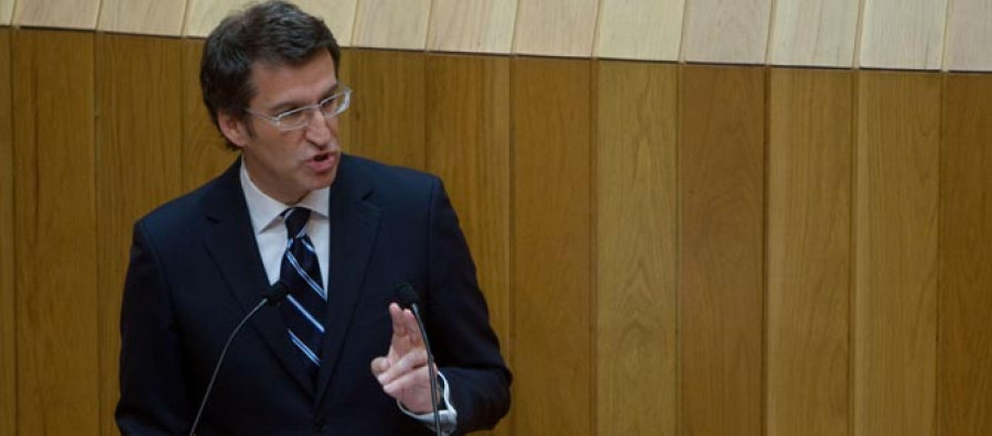 Feijóo tomará posesión como presidente en el Parlamento gallego por la crisis