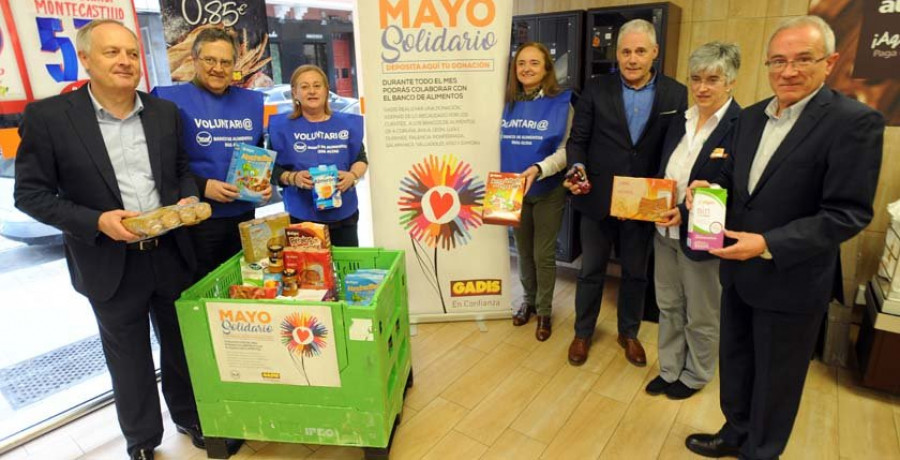 Gadis desarrollará una campaña de recogida de alimentos en 190 supermercados