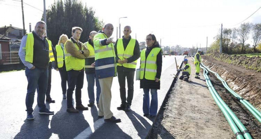 La Xunta mejora la seguridad en la vía que une Curtis y Montesalgueiro