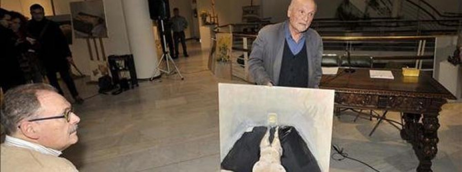 Antonio López clausura en Albacete la sexta edición de su Cátedra de pintura