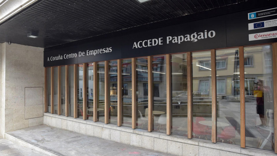 El Centro Municipal Accede Papagaio acoge una jornada sobre ayudas a empresas