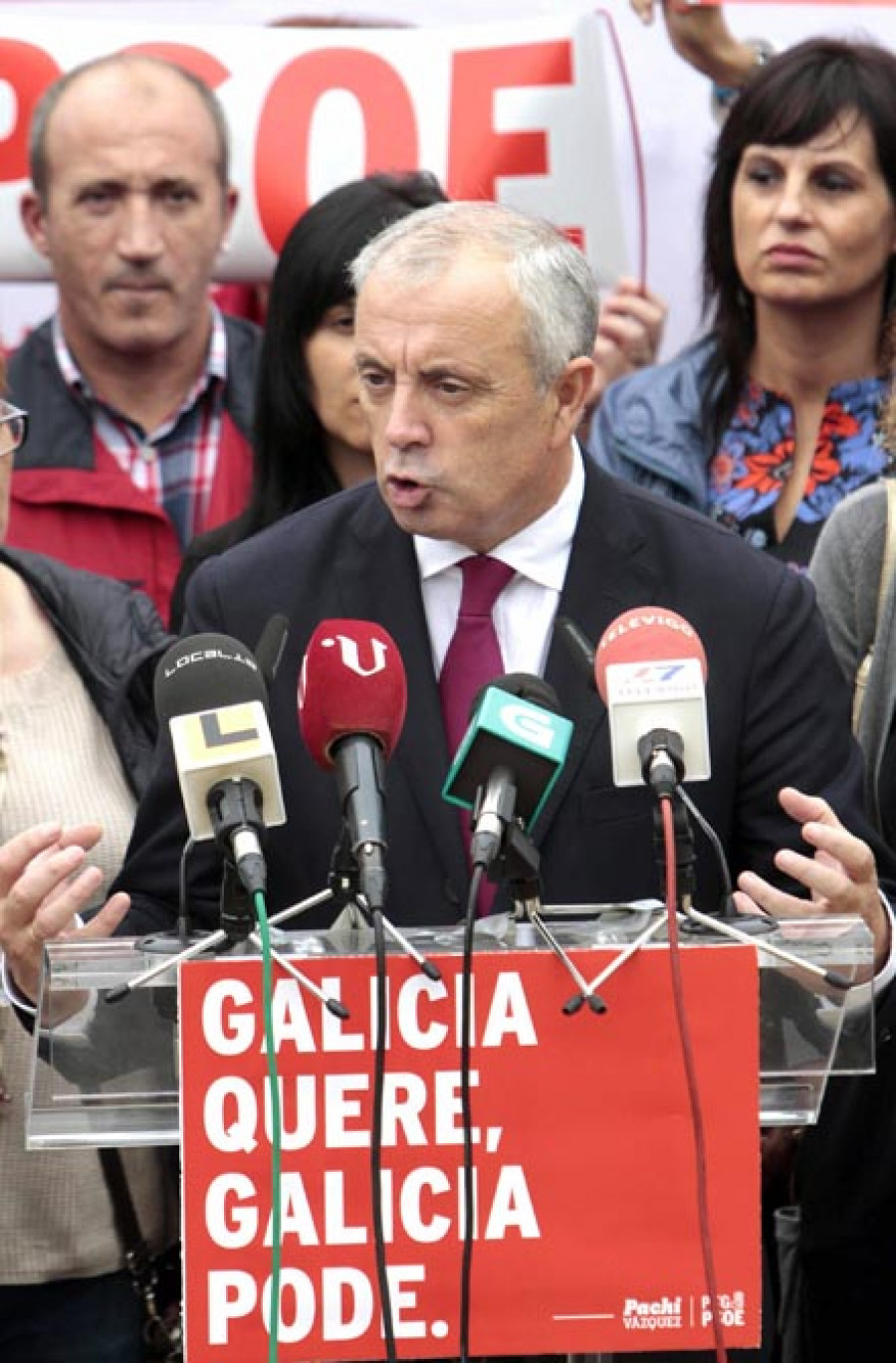 Vázquez promete “blindar por ley” el presupuesto para la sanidad y la educación públicas