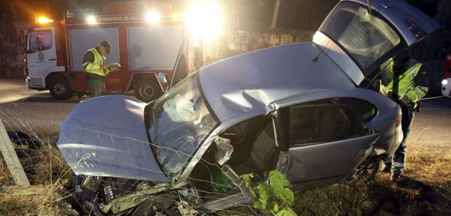 Fallecen una ocupante de un coche y un peatón septuagenario en sendos accidentes de tráfico