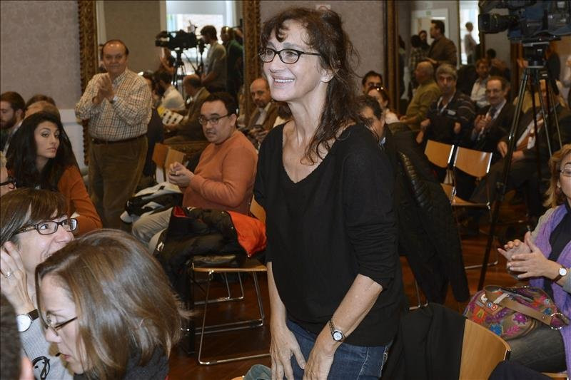 Silvia Munt agradece el premio a su 