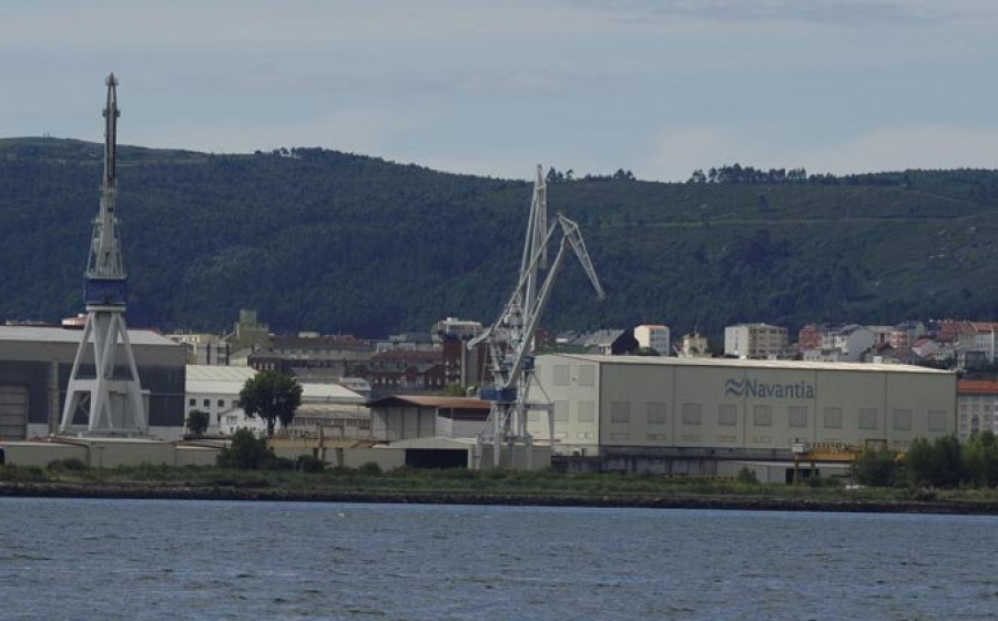 Las fragatas F-110 adelantan la Navidad en Ferrol