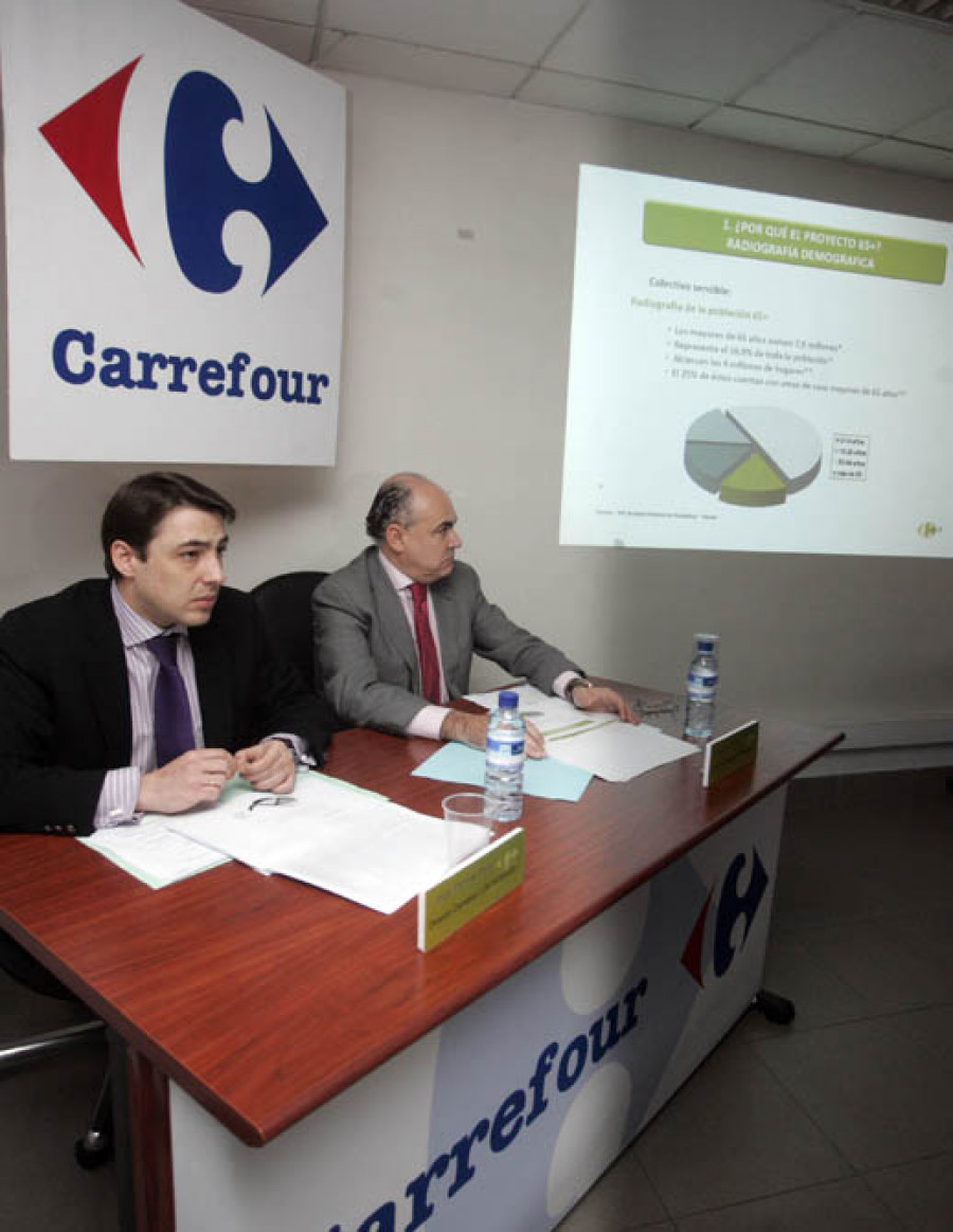 Los mayores de 65 años se libran del IVA en  Carrefour