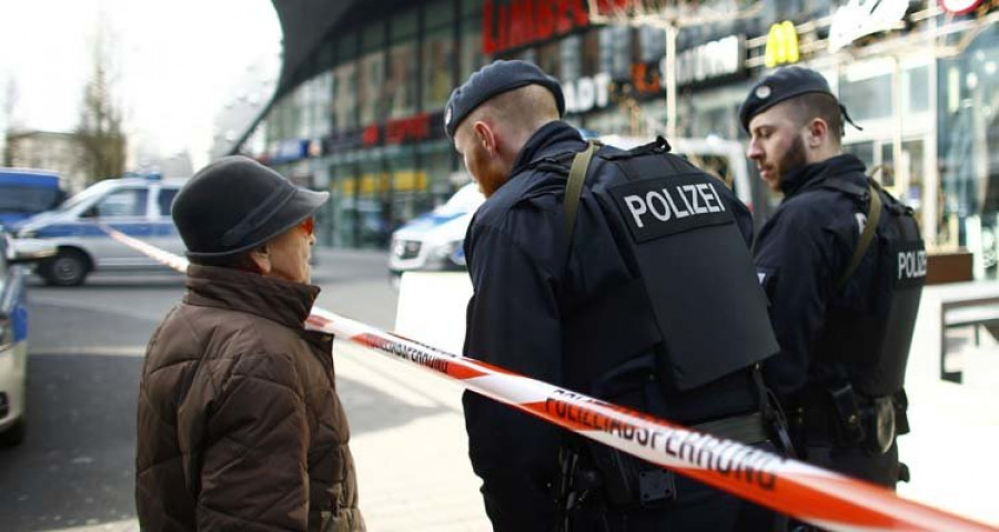 La Policía alemana frustra un atentado en un centro comercial gracias a un soplo