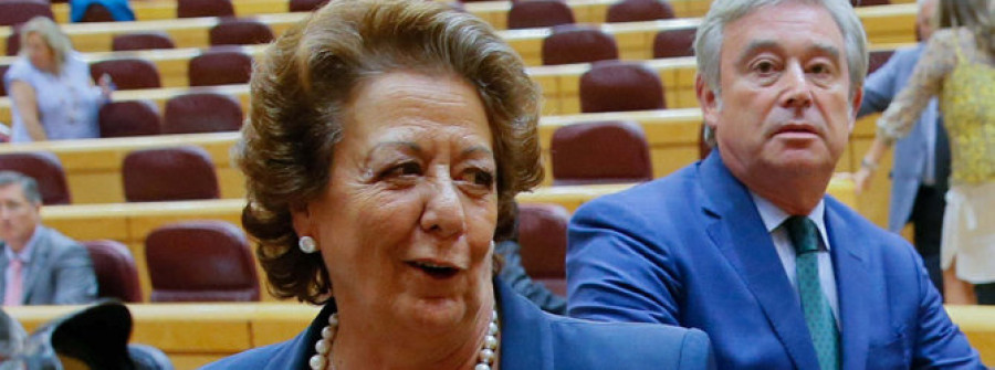 El PP blinda el aforo de Barberá al colocarla en la diputación permanente del Senado