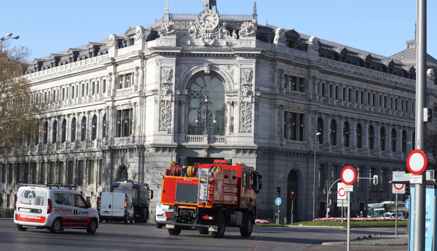 Banco de España prevé una contracción económica de entre el 6,6 % y el 13,6 %